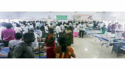 Government starts free health checkup for 40+ workers. india news