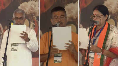 From Dilip Ghosh to Agnimitra Paul – what BJP’s first West Bengal cabinet looks like. india news