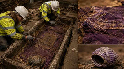 1,700-year-old Roman tombs reveal that coffins sealed for centuries contained dye worth more than gold