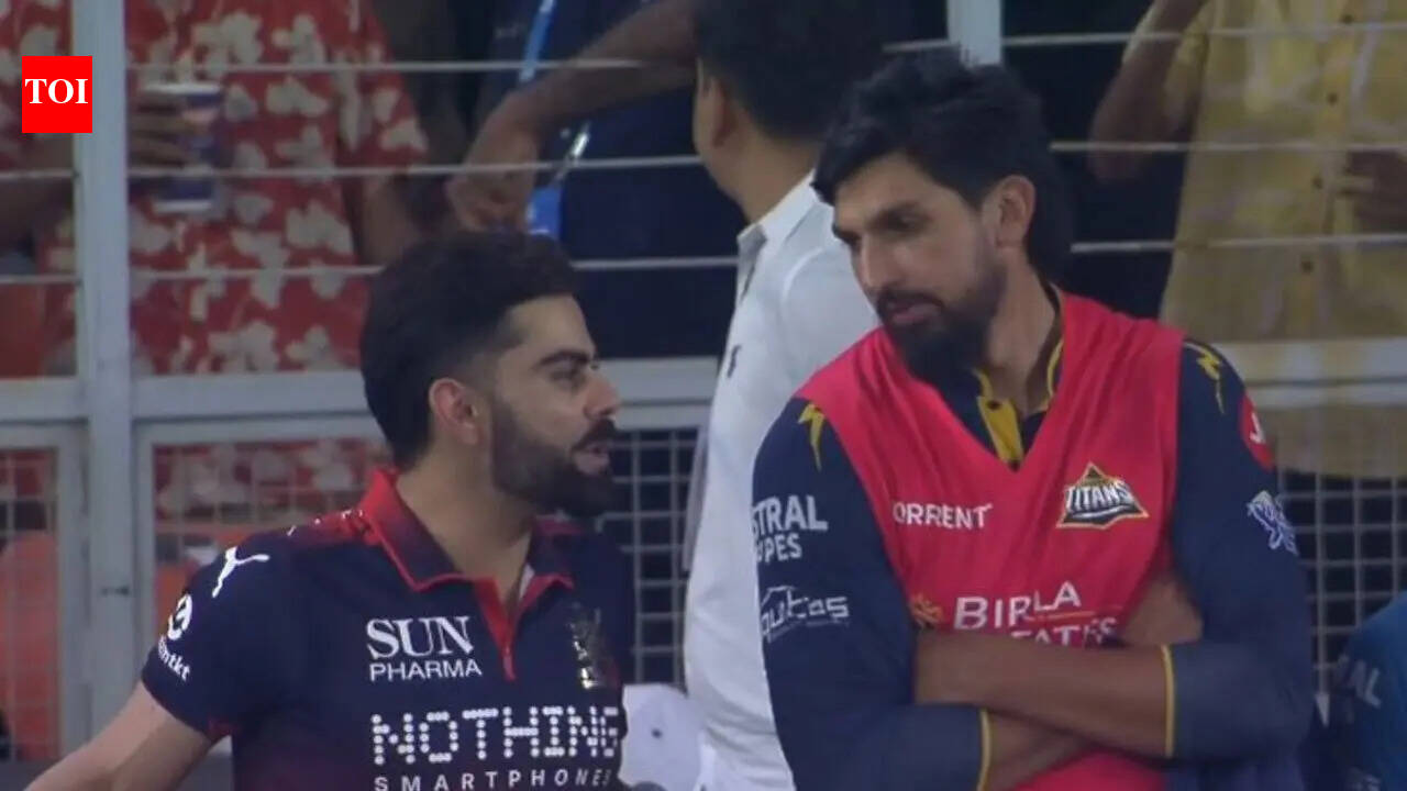 IPL 2026: IPL 2026: Virat Kohli-Ishant Sharma’s bromance goes viral during RCB vs GT clash – watch | cricket news