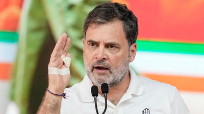 ‘Manuvadi, anti-women mentality’: Rahul Gandhi targets BJP over ‘Pallu’ comment on Congress MP Geniben Thakor. india news