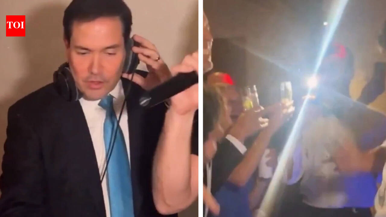 ‘Secretary of everything’: Marco Rubio DJs at wedding, seen wearing headphones and leaning on deck in viral video