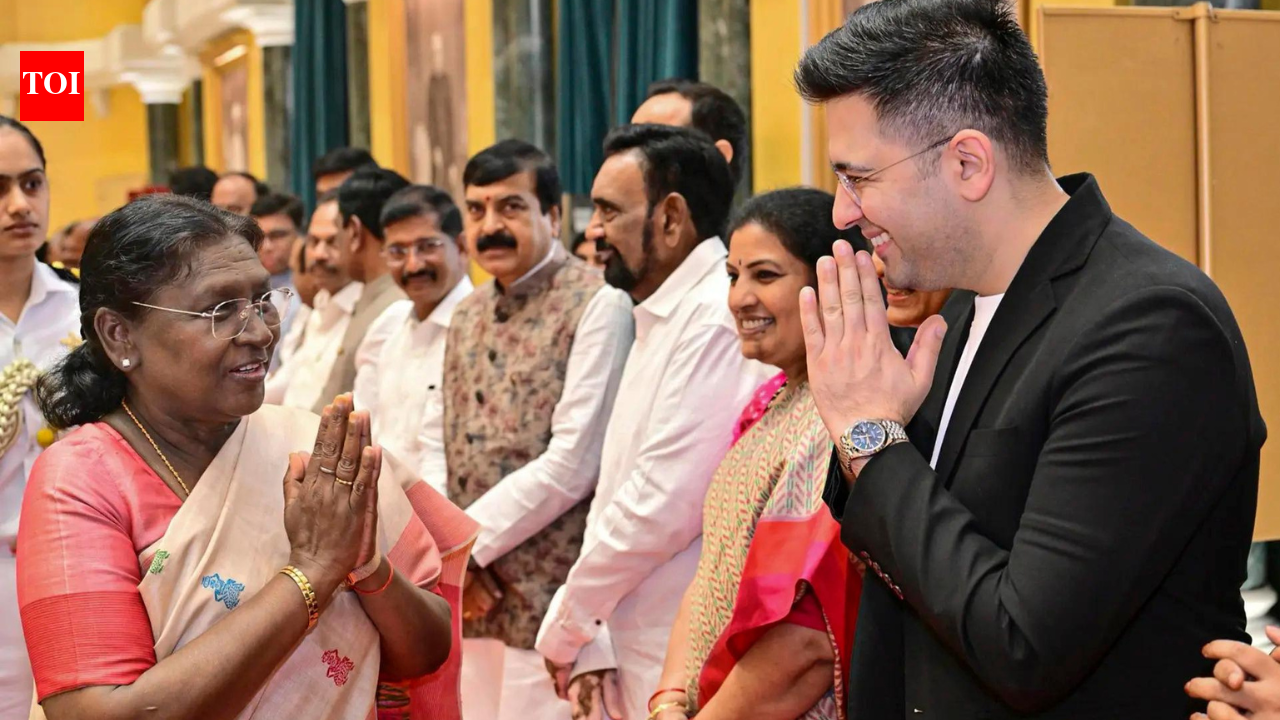 Before Bhagwant Mann, Team Raghav Chaddha will get audience with President Murmu. india news