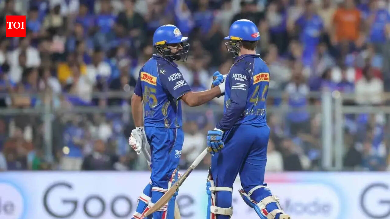 MI win battle of blasts vs bases: Rohit Sharma-Ryan Rickelton script Mumbai’s biggest IPL chase | cricket news