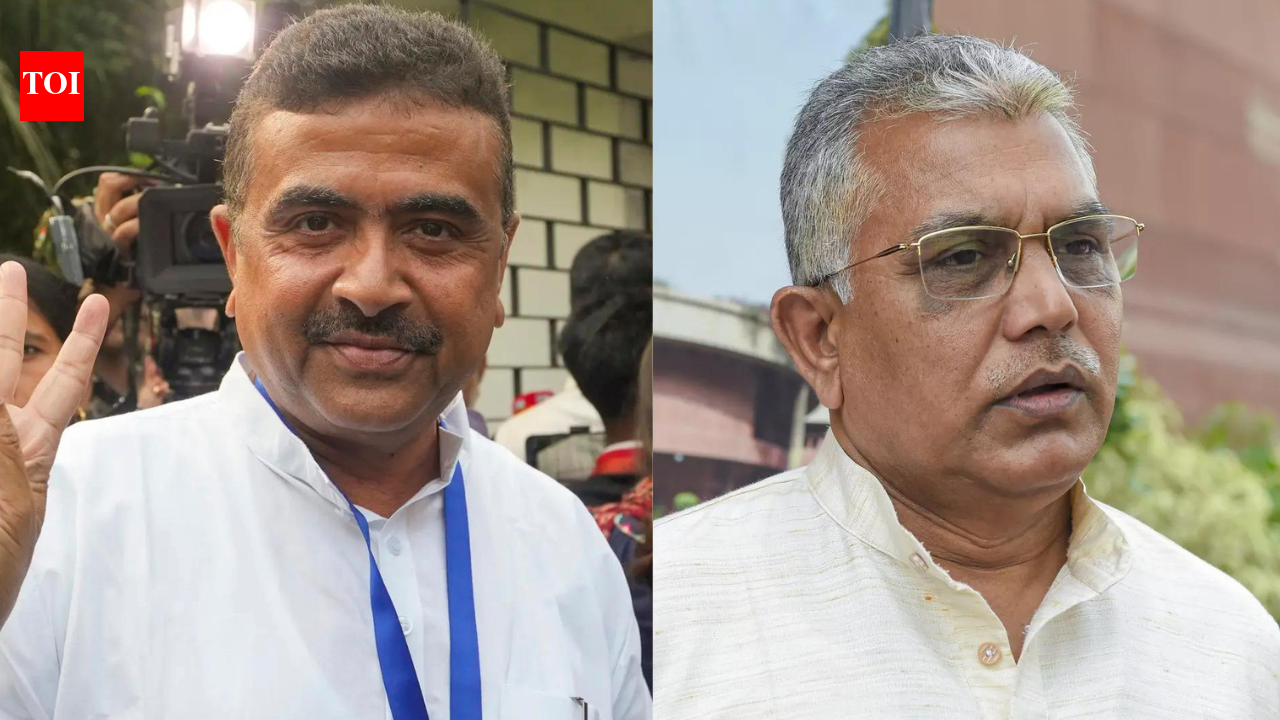 Who will be the CM of West Bengal? BJP government on 9 May; Suvendu Adhikari, Dilip Ghosh top contenders. india news