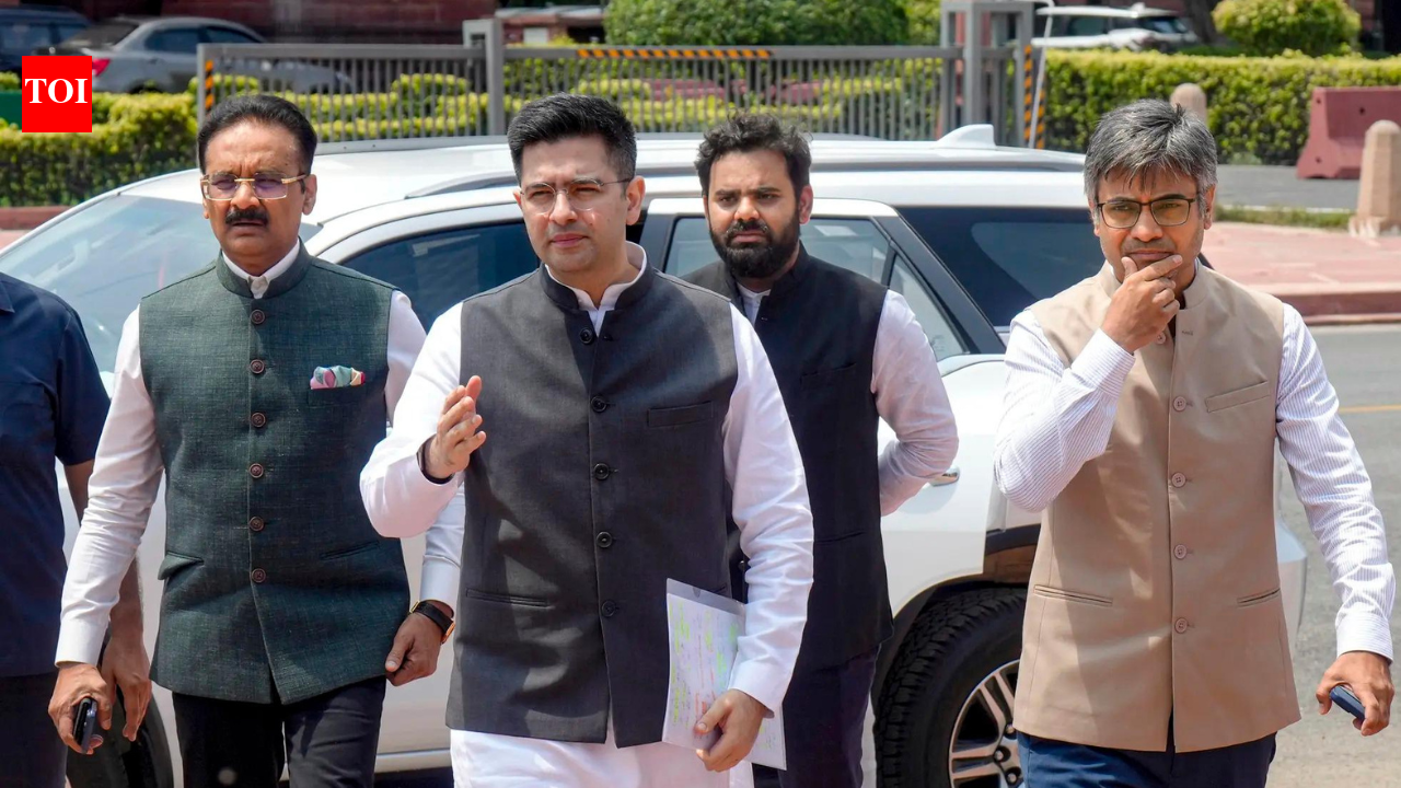‘I am their next target’: Raghav Chadha accuses AAP-led Punjab government of ‘vengeance politics’; Meeting with President Murmu. india news