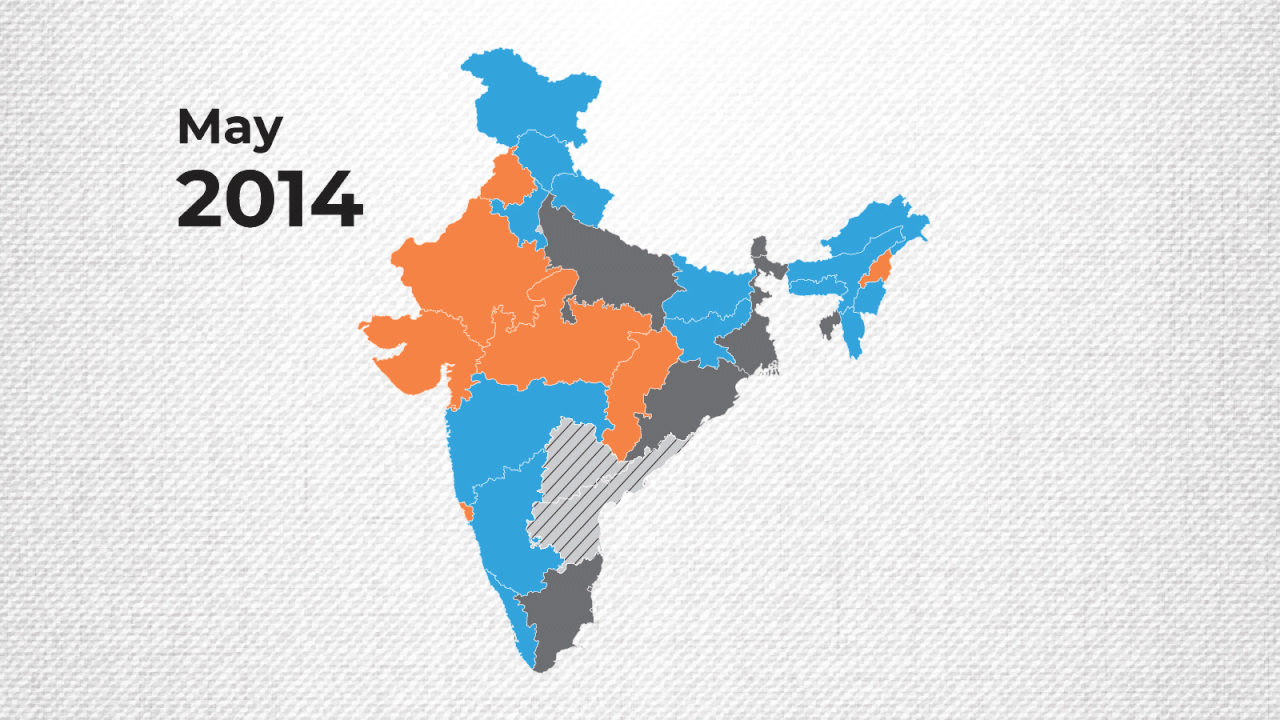 BJP’s Bharat Jodo Yatra: From 7 to 22 states, how did BJP create the political map of India?