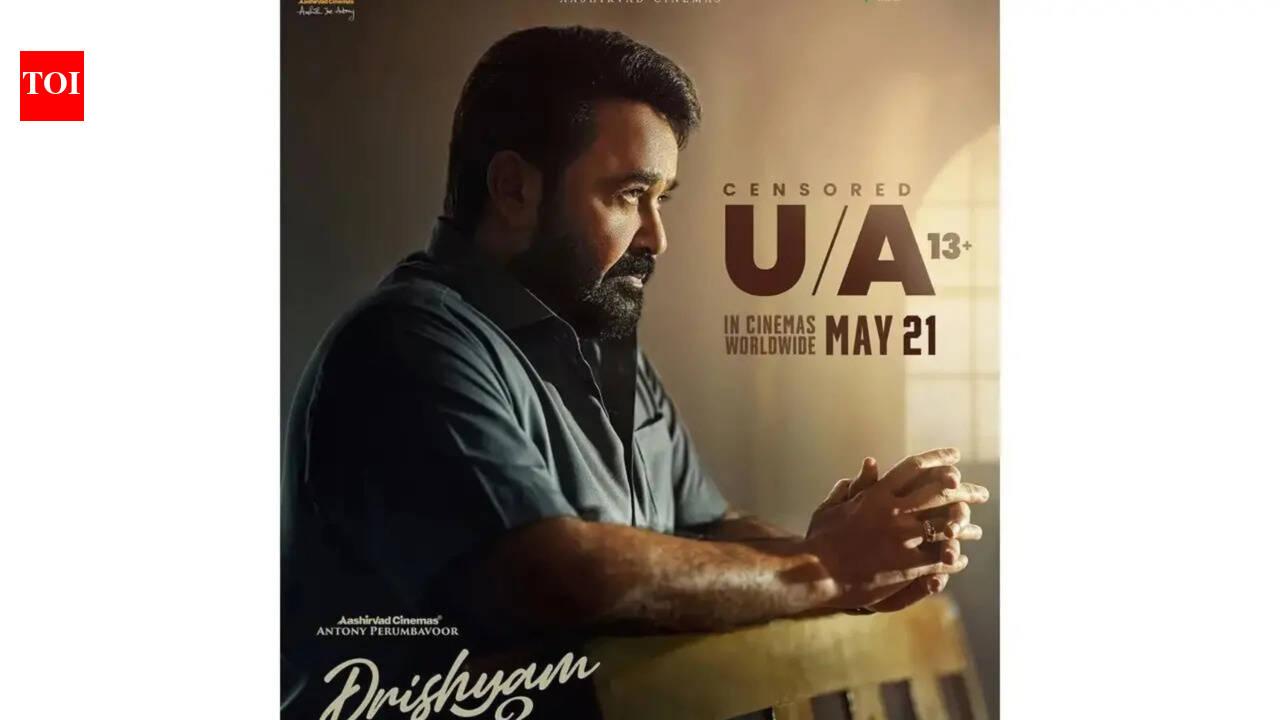 ‘Drishyam 3’ update: Mohanlal and Jeethu Joseph’s film gets U/A 13+ certificate ahead of theatrical release. malayalam movie news