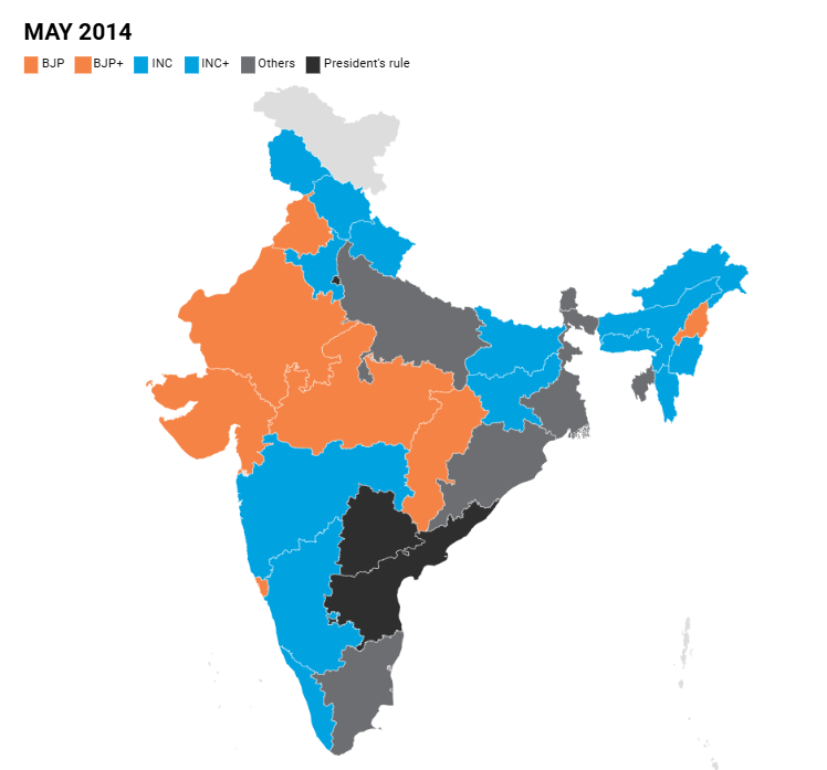 From Haryana to West Bengal – How PM Modi expanded BJP’s reach since 2014 india news