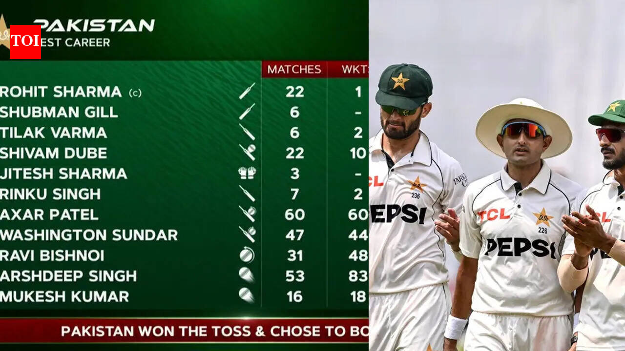 Big mistake! Broadcasters show India’s scorecard during Pakistan vs Bangladesh Test; Meme festival broke out. cricket news