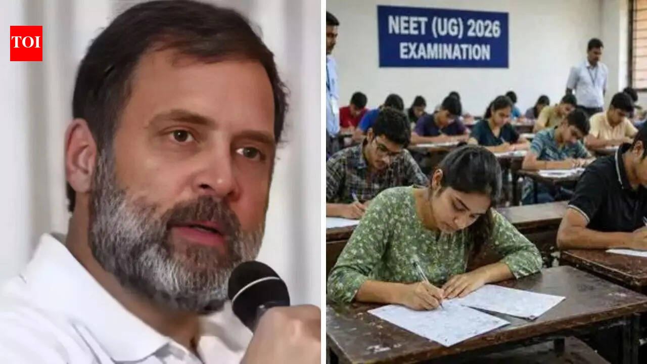 ‘Amrit kaal has turned into poison kaal’: Rahul Gandhi after NTA cancels NEET (UG) india news