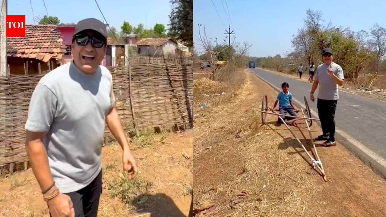 ‘Just get a chance’: Sachin Tendulkar impressed by children’s ‘Jugaad car’ made from junk. news off the field