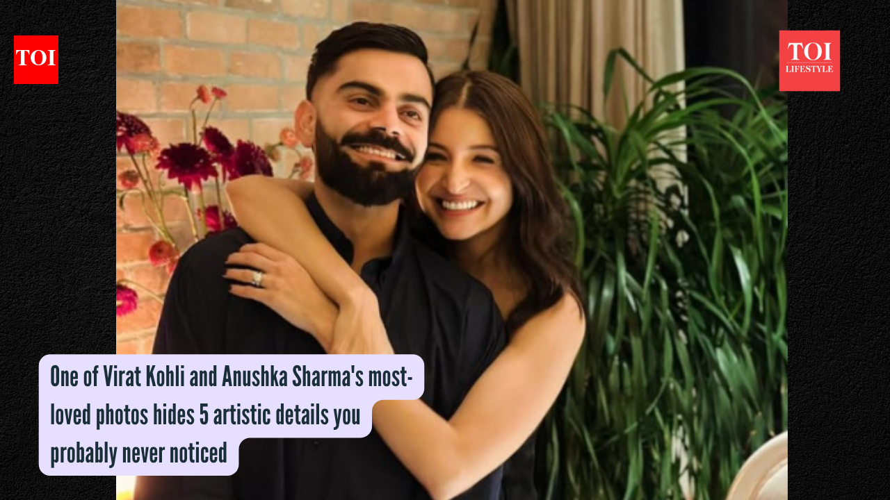 Virat Kohli Anushka Sharma: One of Virat Kohli and Anushka Sharma’s most favorite pictures has 5 artistic details hidden in it that you probably never noticed