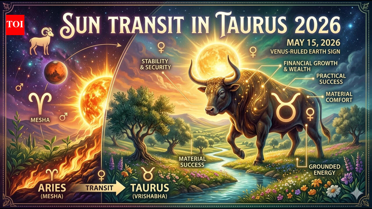 Sun transits Taurus in May 2026: Stability is tested by Uranus and Saturn in each sign
