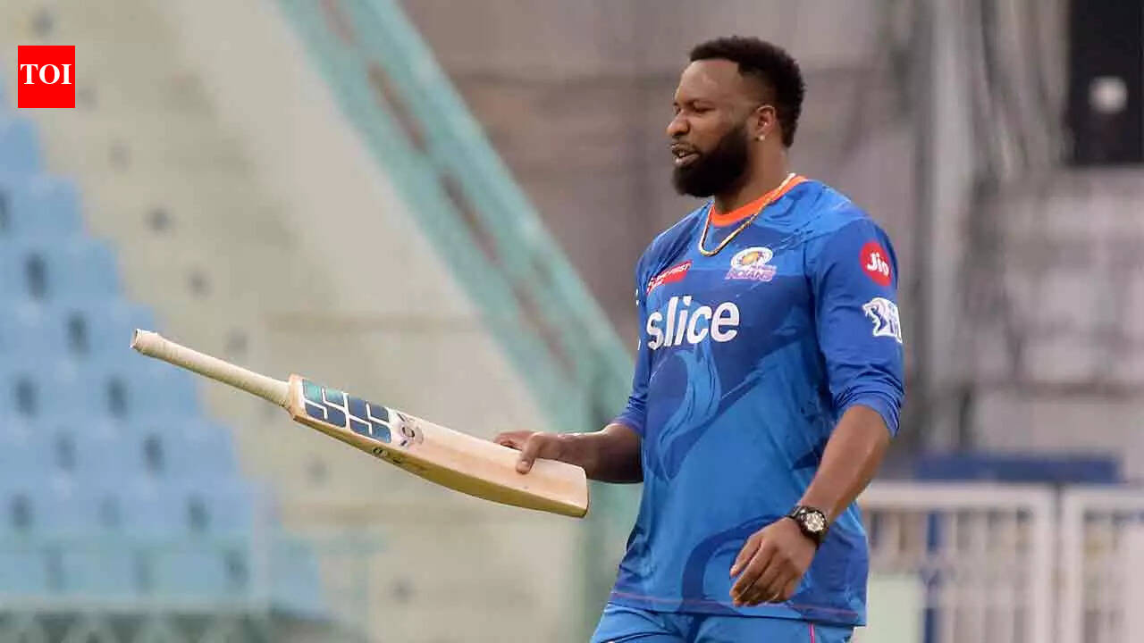 Kieron Pollard fined 15% of match fee after Mumbai’s win against Punjab