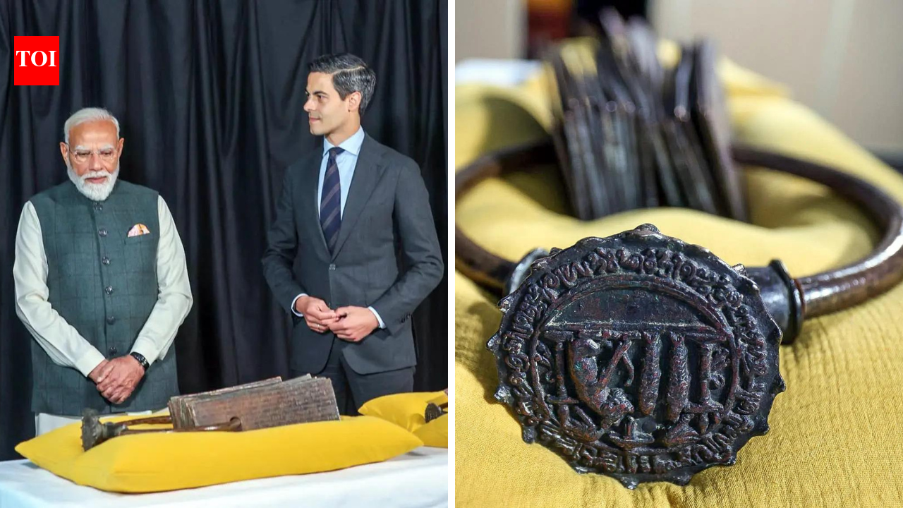 Netherlands returned 11th century ‘Chola plates’, PM Modi said ‘a moment of happiness for every Indian’