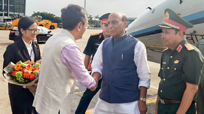 Rajnath reached Vietnam to boost defense ties, BrahMos sale could be a topic of discussion
