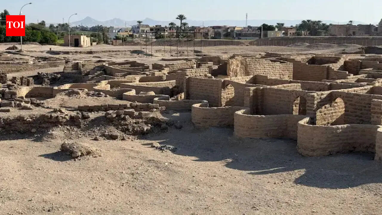 Egypt’s lost golden city of Luxor reveals an ancient world frozen in time