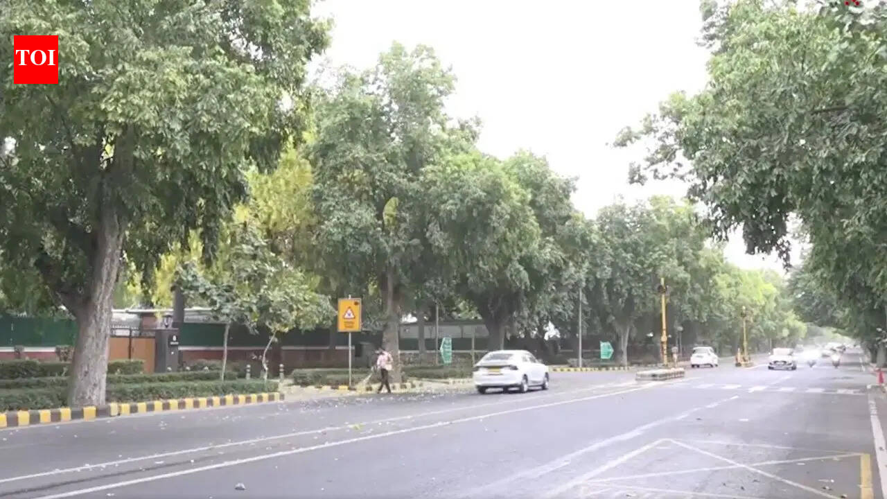 After several days of scorching heat, Delhi-NCR got relief due to rain and cloudy sky Delhi News