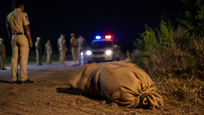 BRS leader Chinthalapady Madu found dead in sack in Suryapet, Telangana. india news