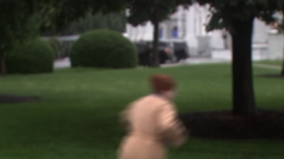White House shooting scare: Footage shows journalists running for cover