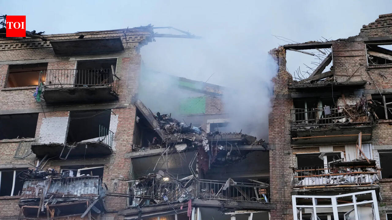 Russia attacks Ukraine’s capital Kiev with missiles, drones, schools, residential buildings affected; 1 dead
