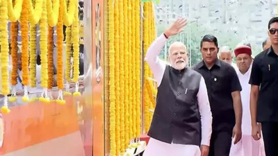 Six policemen, including a sub-inspector, suspended in connection with the discovery of explosives on the route of PM Modi’s convoy in Bengaluru. india news