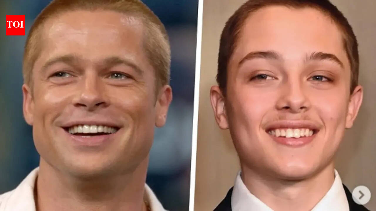 Amid comparisons with father Brad Pitt, Knox Jolie-Pitt praised mother Angelina Jolie’s iconic 90s look.