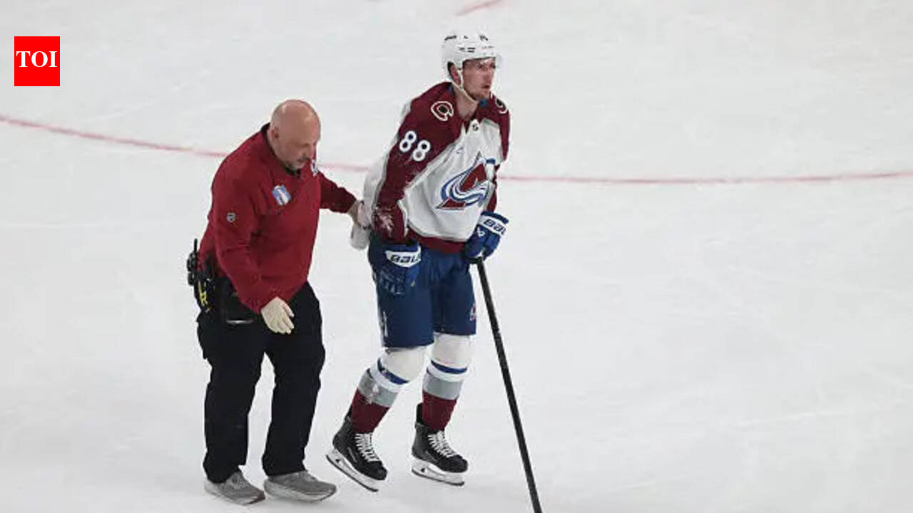 Colorado Avalanche forward Martin Necas suffered a concussion after a collision with Vegas Golden Knights forward Tomas Hertl during Game 4 of the NHL playoffs. nhl news