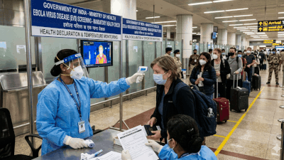 Ebola scare: Man from Congo, 3 others isolated in Ahmedabad; Samples sent for testing. india news