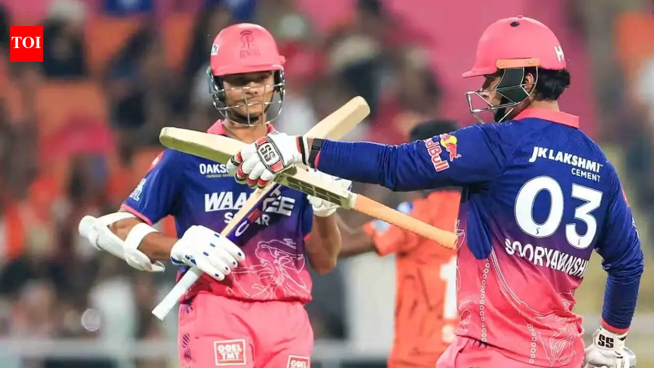 Vaibhav Suryavanshi creates chaos as RR beats SRH to enter IPL 2026 Qualifier 2 | cricket news