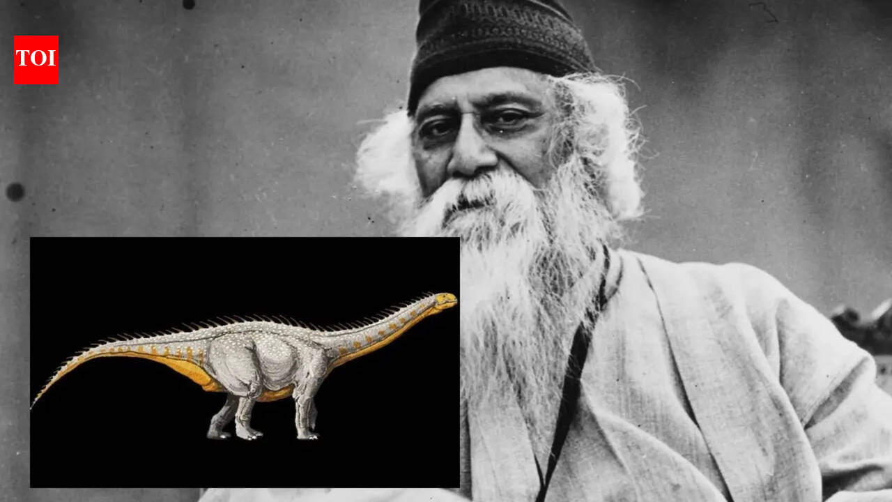 Did you know that the Jurassic dinosaur was named after Rabindranath Tagore? Meet Barapasaurus tagori
