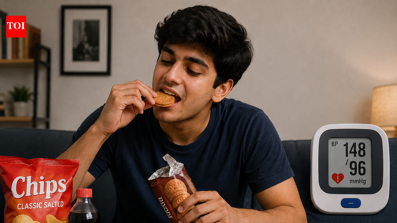 Look at those snacks! Ultra-processed foods can increase your blood pressure. hyderabad news