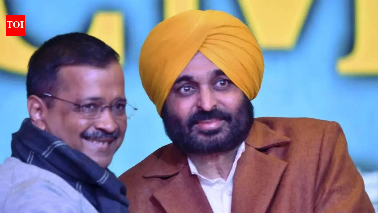 ‘ED party has been wiped out’: Arvind Kejriwal mocks BJP after AAP’s victory in local body elections in Punjab. india news