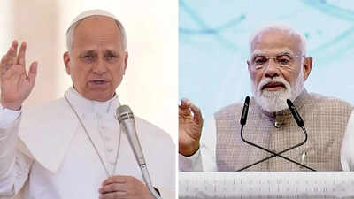 Pope Leo XIV and PM Modi give same message on AI: Ethics before efficiency india news
