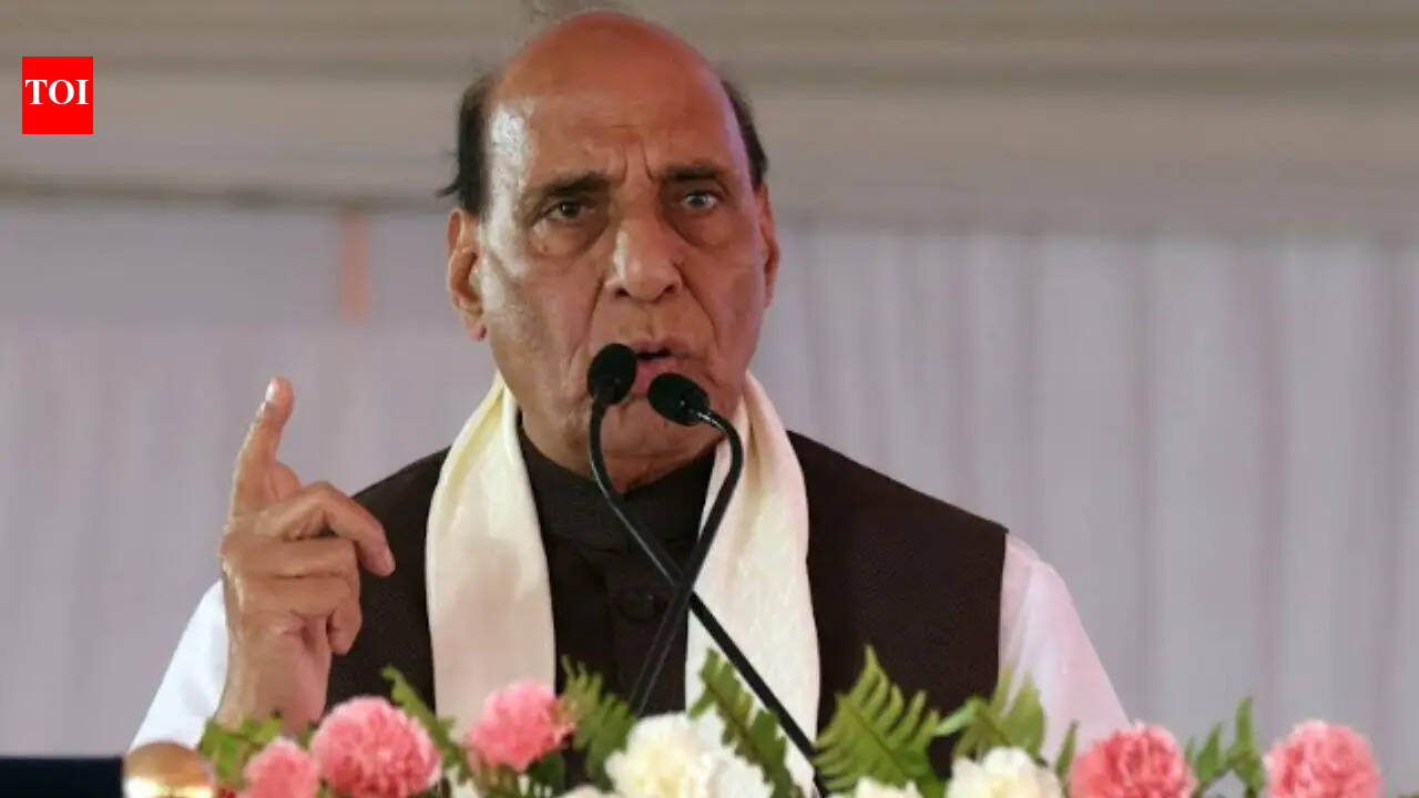 UP transformed from ‘Gunda Raj’ to development engine under the leadership of Yogi Adityanath: Rajnath Singh. Lucknow news