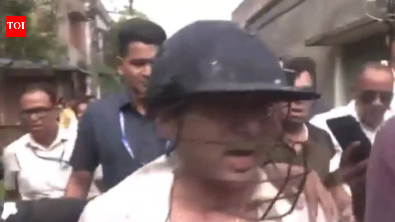 ‘They wanted to kill me’: TMC’s Abhishek Banerjee attacked by mob, pelted with eggs and stones – watch | india news