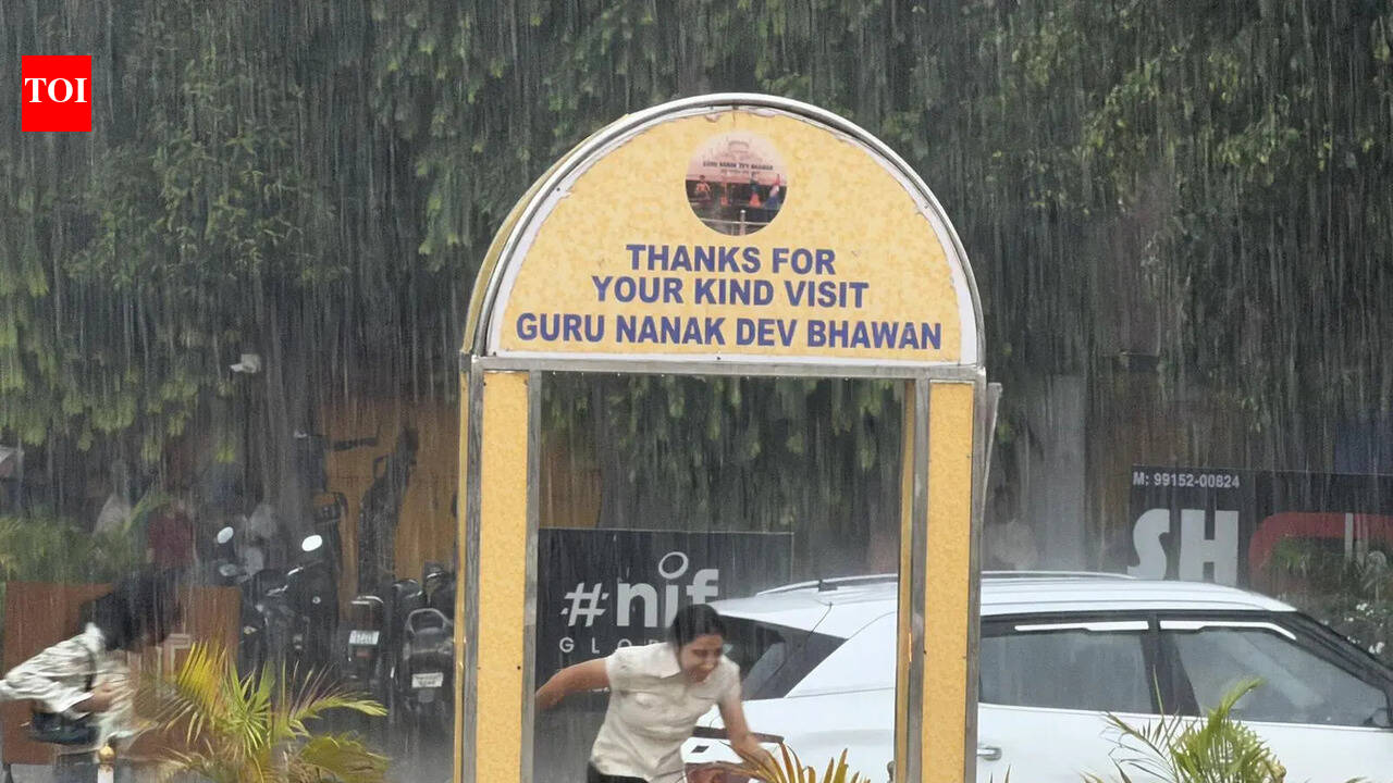 The scorching heat wave broke due to record rain in Ludhiana. | ludhiana news