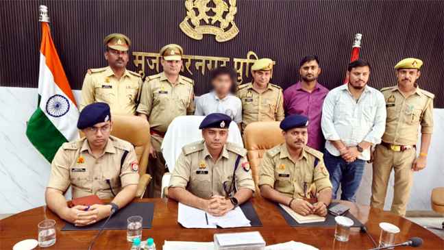 मुजफ्फरनगर मुठभेड़: पुलिस पर फायरिंग कर भाग रहे बदमाश को लगी गोली, एक फरार – बिना नंबर की स्कूटी और पिस्टल बरामद
