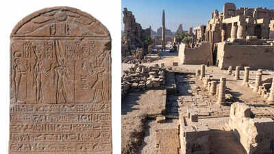 2,000-year-old stone found in Karnak temple reveals Roman emperor disguised as Egyptian pharaoh. world News