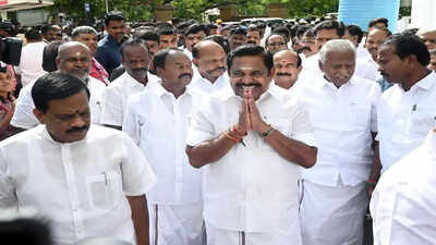 Fight among AIADMK factions over the post of legislature party leader. india news