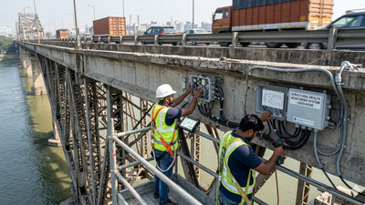Smart sensors will be installed on old major NH bridges for early warning alerts. india news