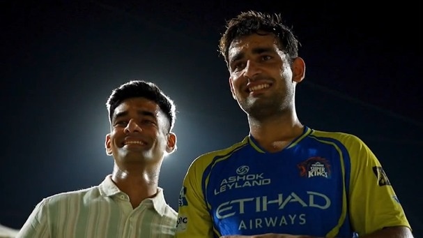 IPL 2026: Anshul Kamboj meets look-alike police officer going viral at Vijay’s swearing-in ceremony as Tamil Nadu Chief Minister