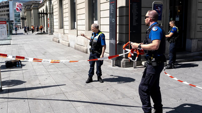‘Terrorist act’: Man stabs 3 at Swiss train station, arrested