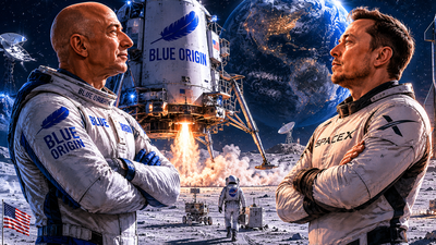Billionaire wars: Jeff Bezos steals $230 million moon deal from Elon Musk as NASA selects Blue Origin for first of three unmanned lunar missions