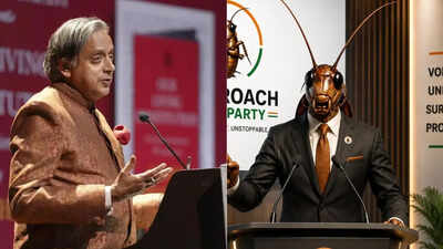 Shashi Tharoor supports satirical ‘Cockroach Janata Party’ amid controversy over blocking of accounts. india news