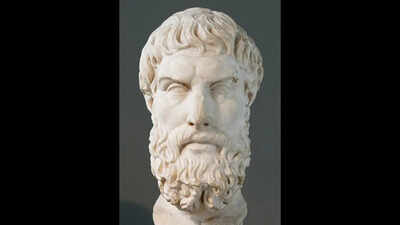 Greek Philosopher Epicurus: Today’s Quote from the Greek Philosopher Epicurus: “You don’t develop courage in your relationships by being happy every day. You develop it…” | world News