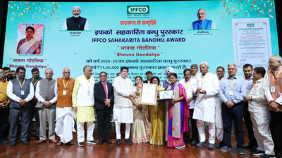 ‘Women Farmer of the Year’: IFFCO honors achievers at AGM, records profit of Rs 4,585 crore | india news