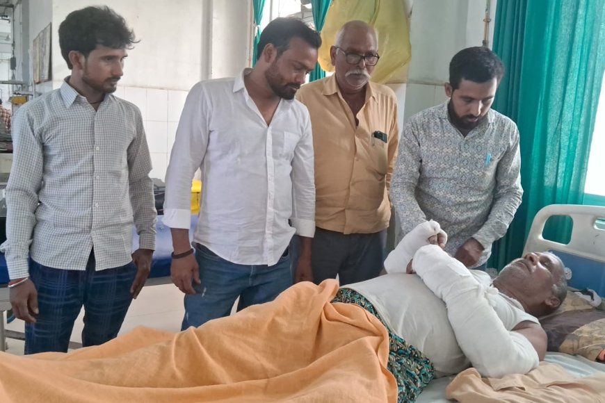 सुबह टहलने निकले बुजुर्ग पर हमला, फायरिंग का आरोप; गंभीर हालत में अस्पताल में भर्ती कराया गया