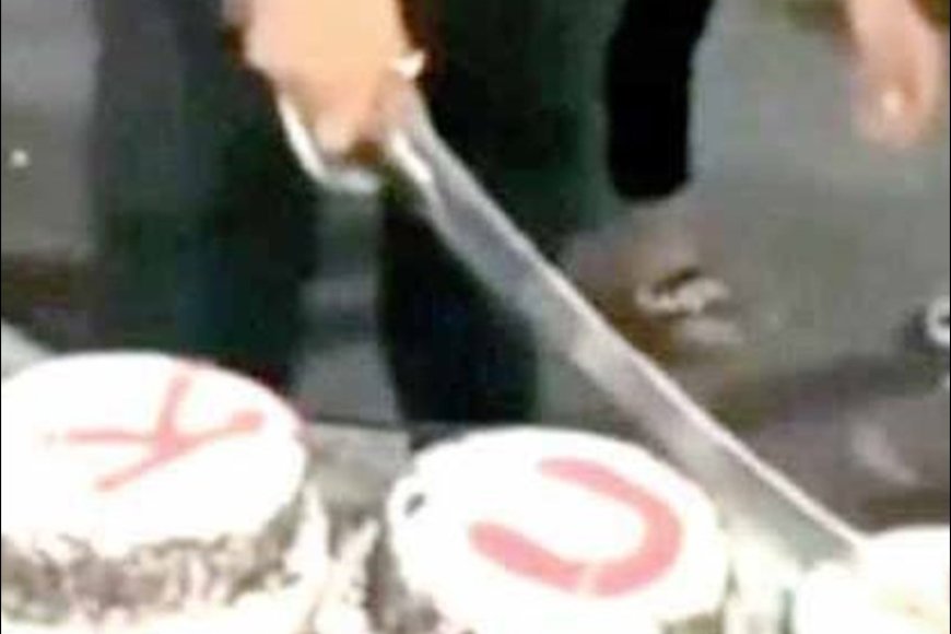 हाईवे पर तलवार से केक काटकर मनाया जन्मदिन, वीडियो वायरल होने के बाद पुलिस ने की बड़ी कार्रवाई